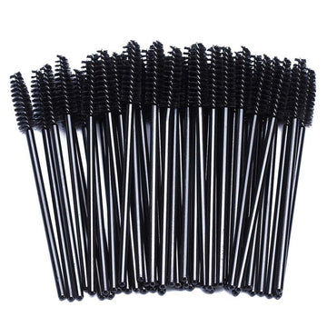 BTYMS cepillo desechable para pestañas, ideal para separar antes del rímel.