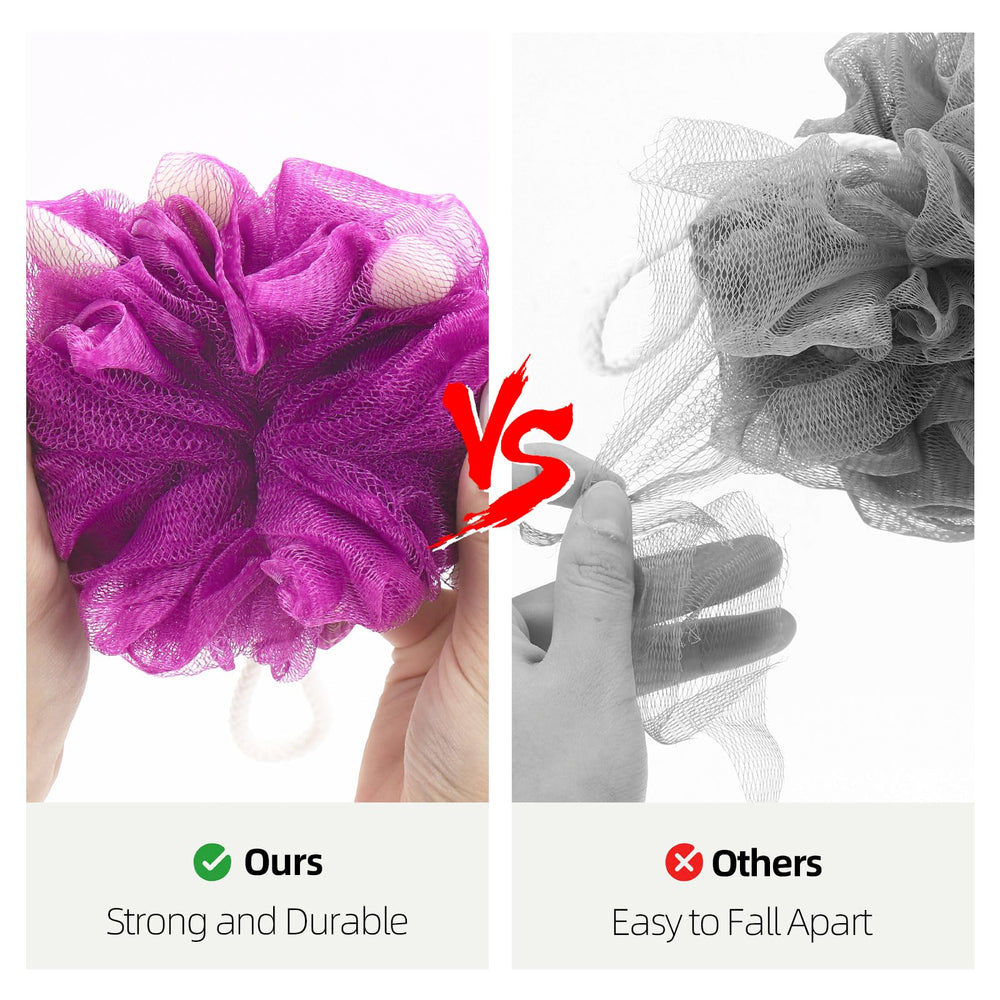 BTYMS esponja de 65 g, tamaño ideal para llevar en la mano.