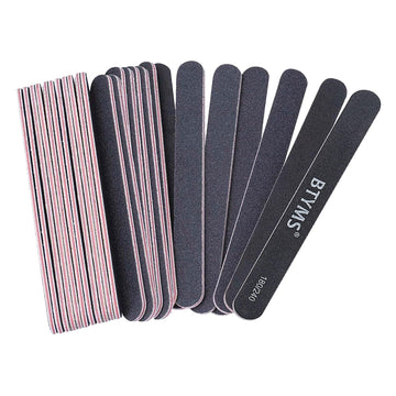 BTYMS lija uñas doble cara para dar forma suave y uniforme