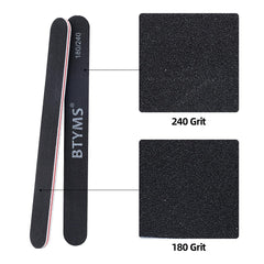 BTYMS lima uñas 180-240 para uso profesional en salones