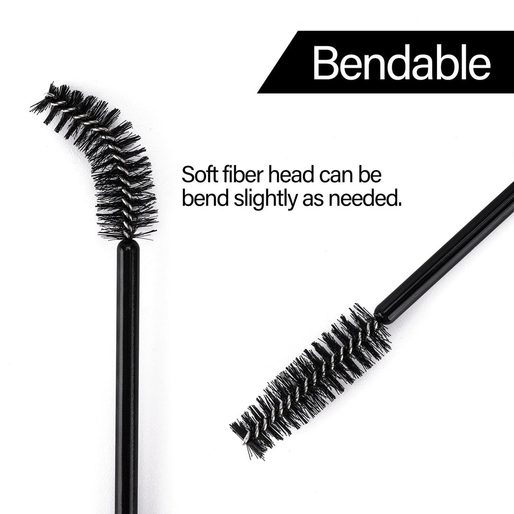 BTYMS tête flexible se plie légèrement pour cils précis.