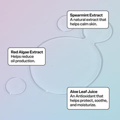 Bubble Skincare Fresh Start Gel Cleanser aloe vera jugo que hidrata sin resecar.