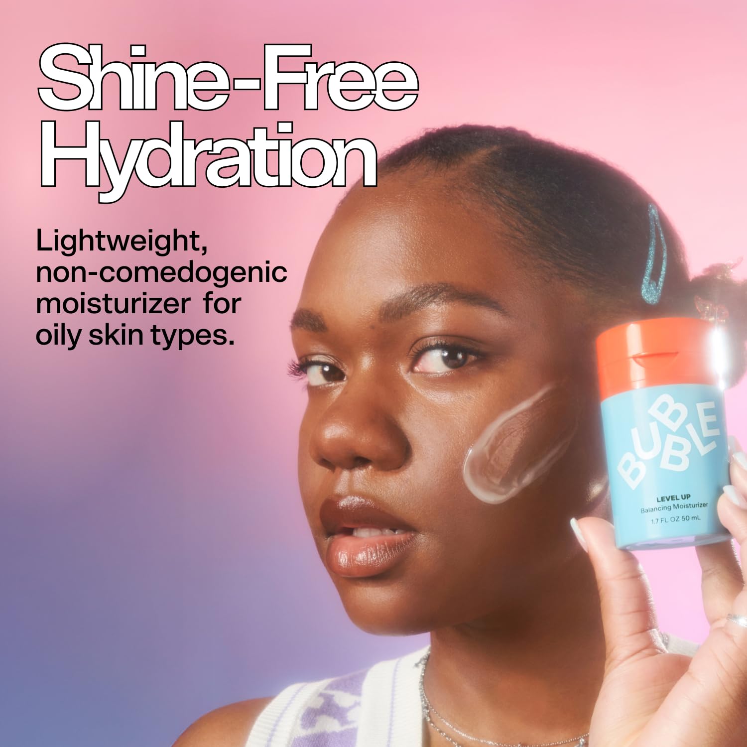 Niacinamida y zinc de Bubble Skincare Level Up para textura suave