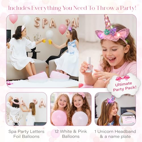 Bubbly Girlz diadema unicornio para peinados y juego imaginativo.