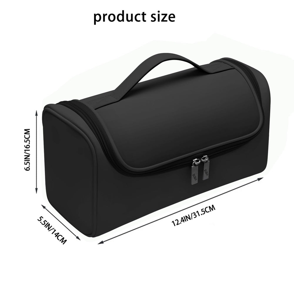 BUBM travel case top handle for easy carrying on the go.