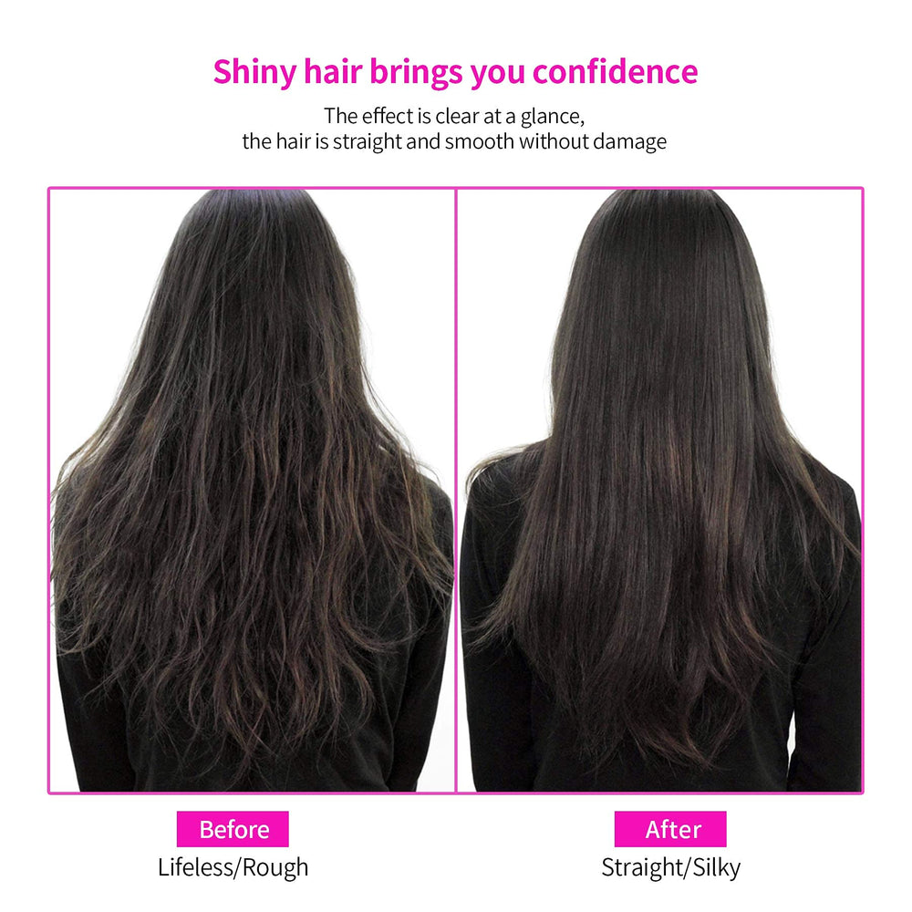 BudiGl peine caliente para cabello liso en minutos.