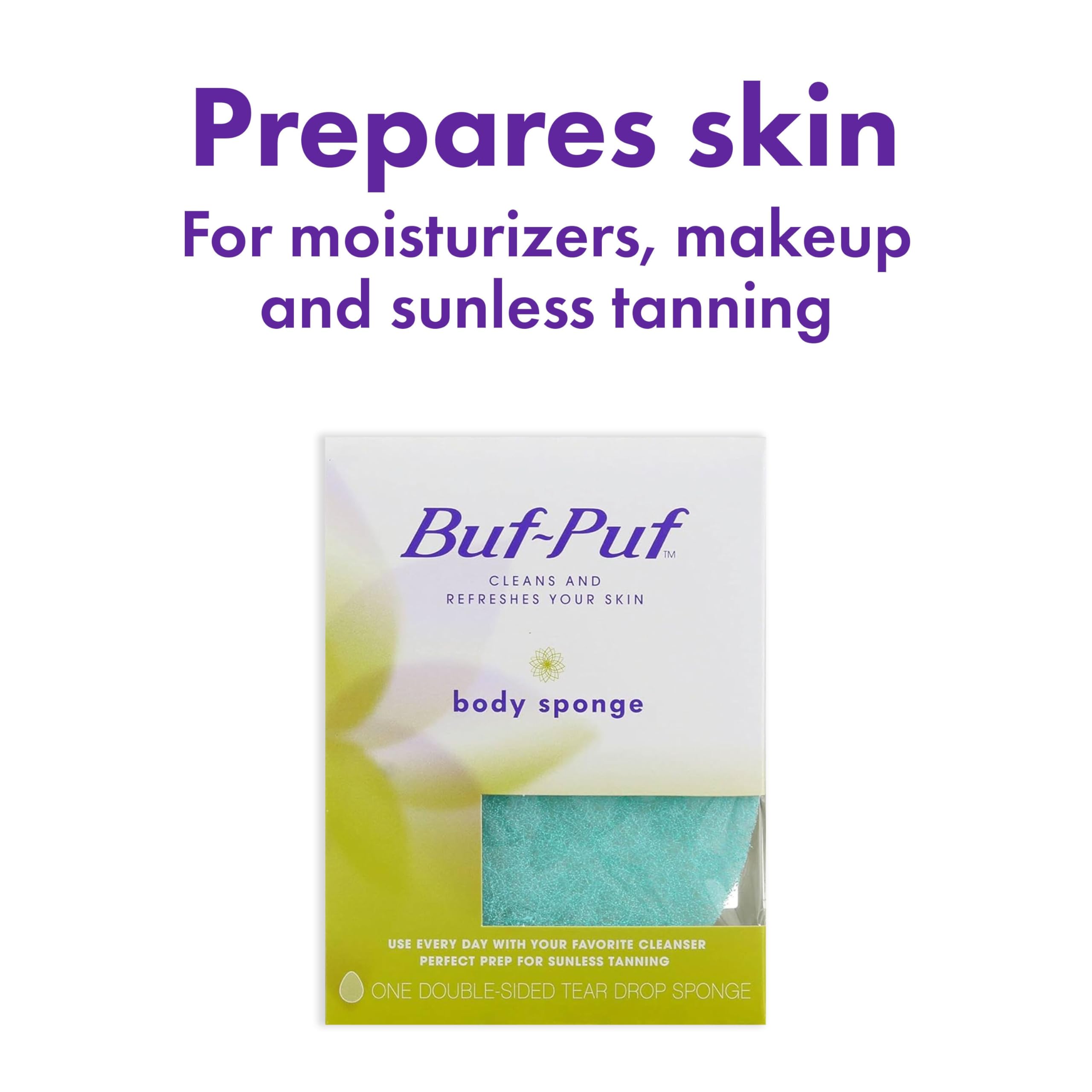 Buf-Puf ofrece exfoliación natural sin irritación.