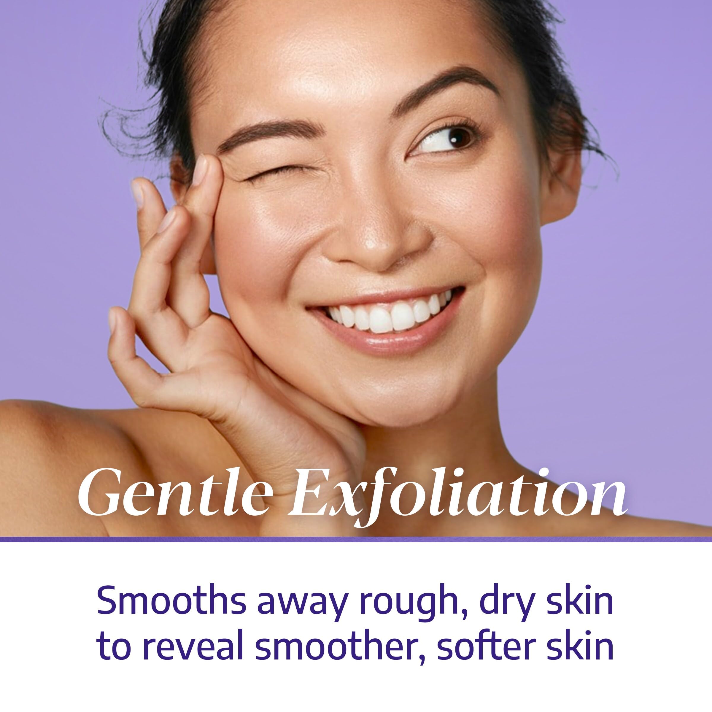 Buf-Puf efecto exfoliante suave: prepara la piel para crema.