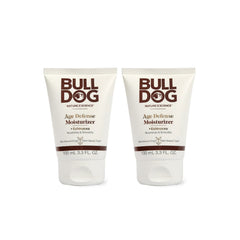 Bulldog defensa de edad crema para rostro en pack de dos.