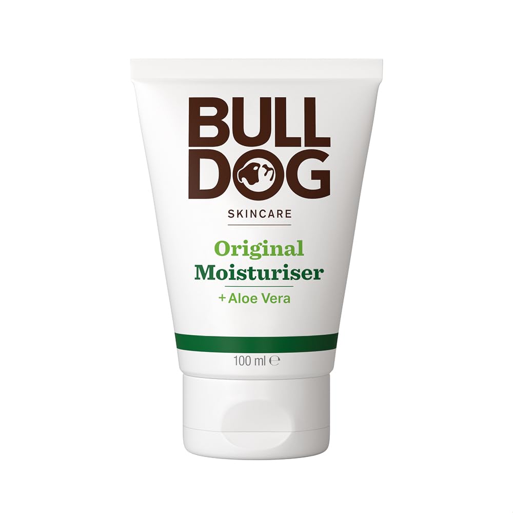 Bulldog Original Hidratante: embalaje práctico para uso diario.