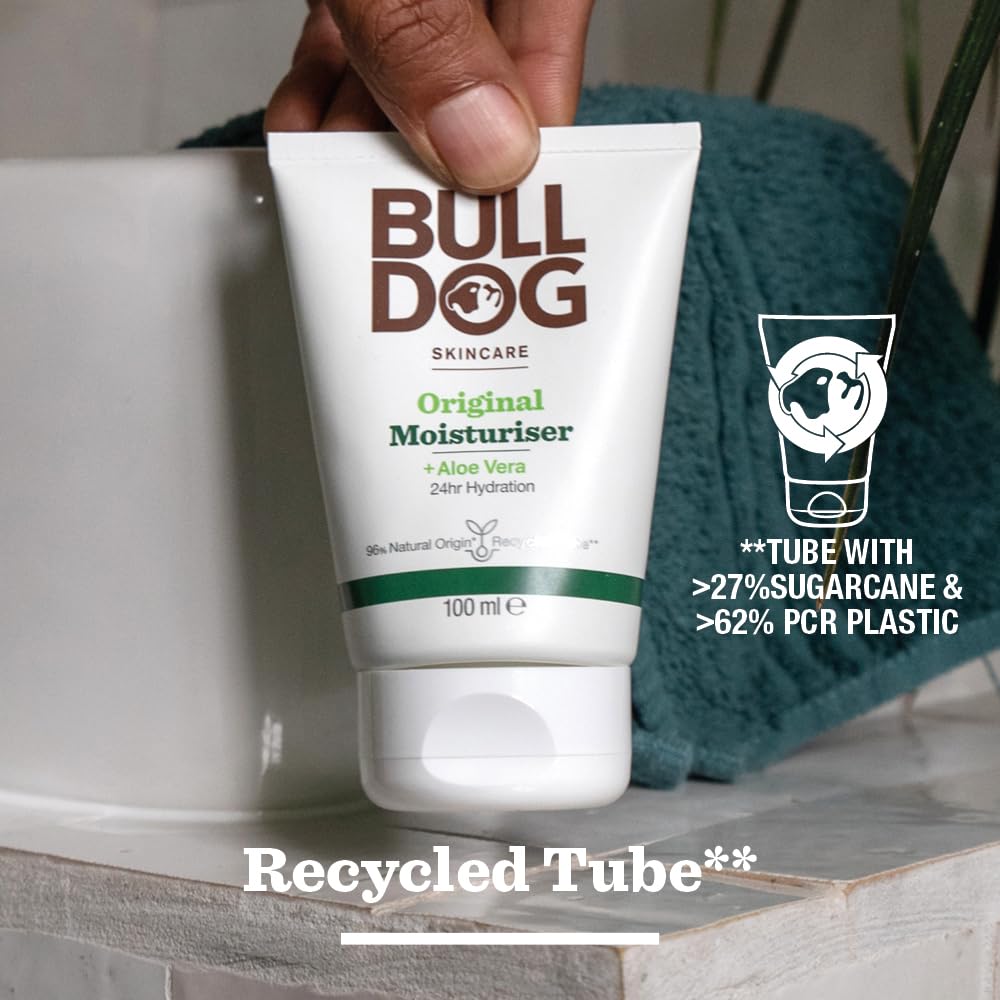 Hidratación suave para la piel con Bulldog Hidratante.