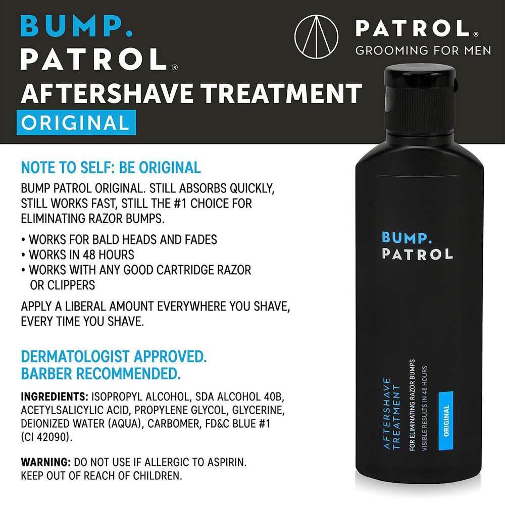 Bump Patrol suero rostro aplicado para tono suave y reducción de poros.