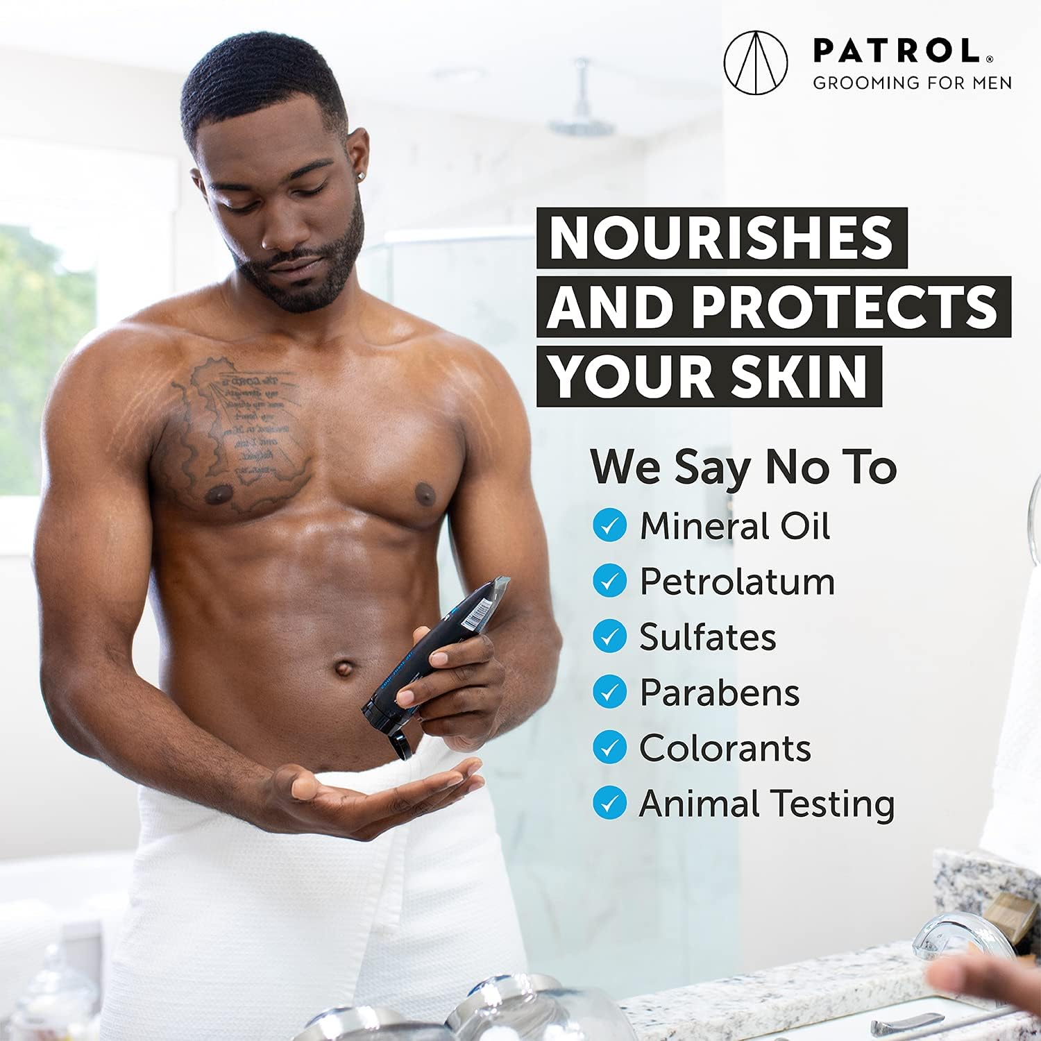 Bump Patrol Cool Shave Gel two-pack offers long-lasting value for grooming routines.