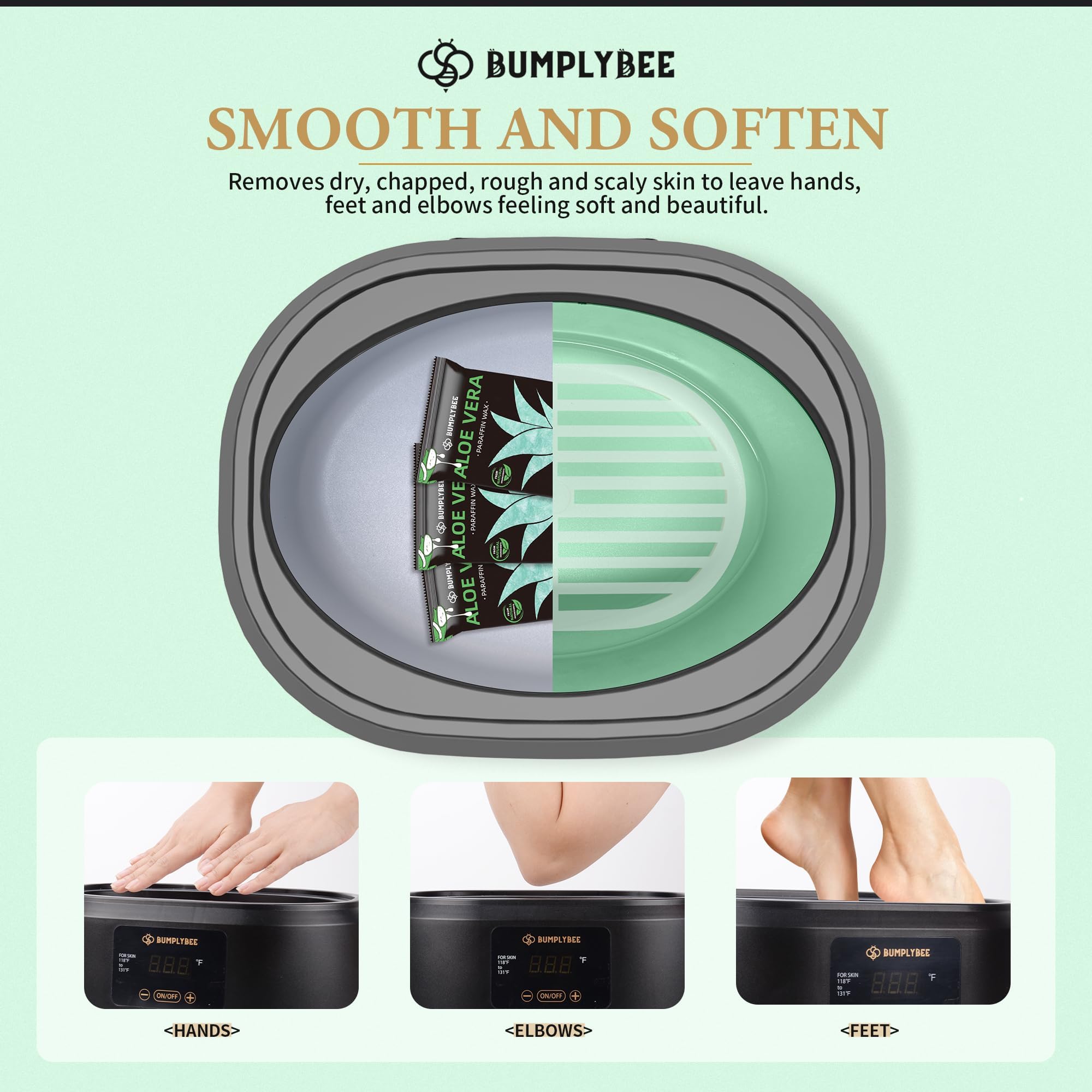 BUMPLYBEE empaque sostenible y delicado para recargas respetuosas con el planeta.