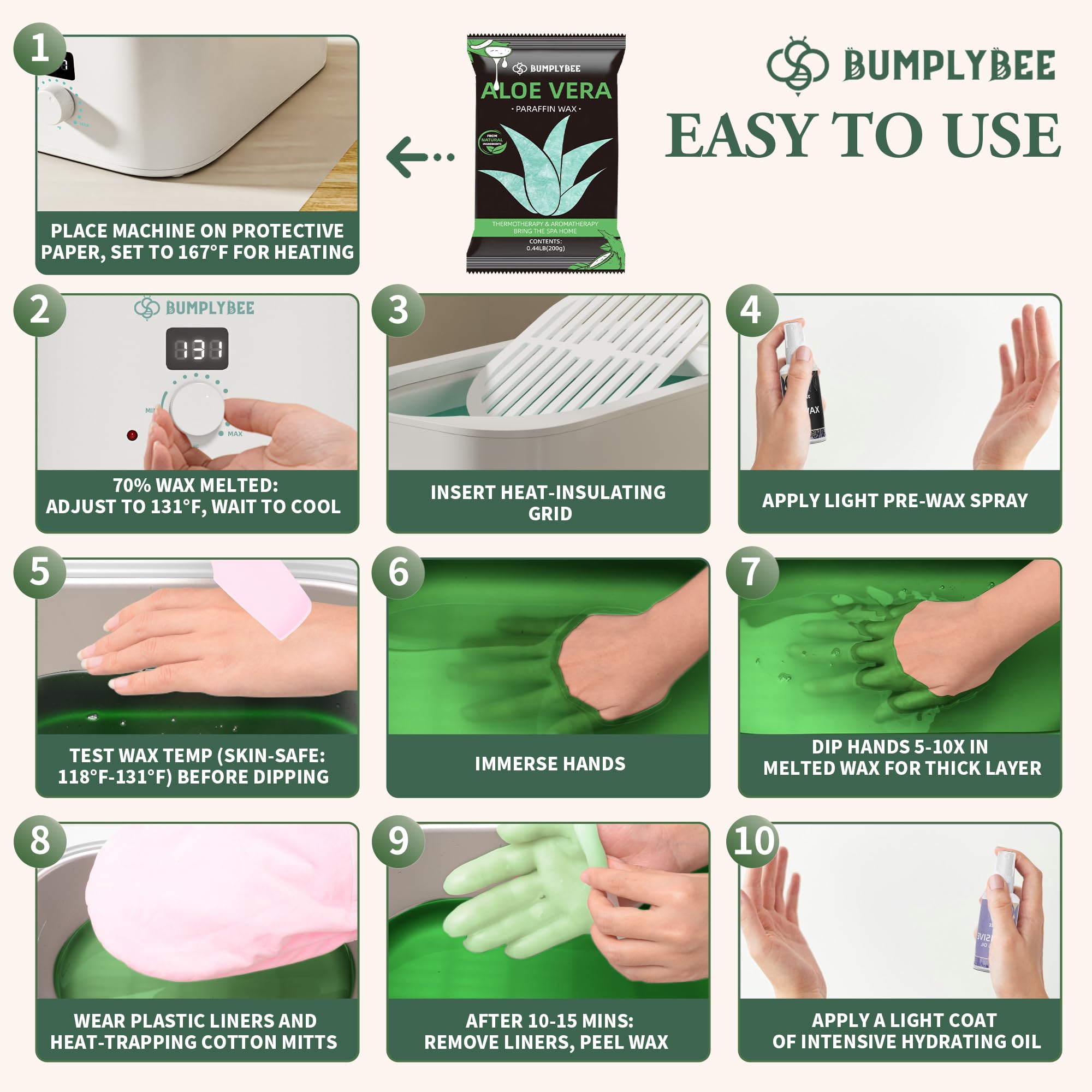 BUMPLYBEE kit spa para casa, regalo ideal para ella.