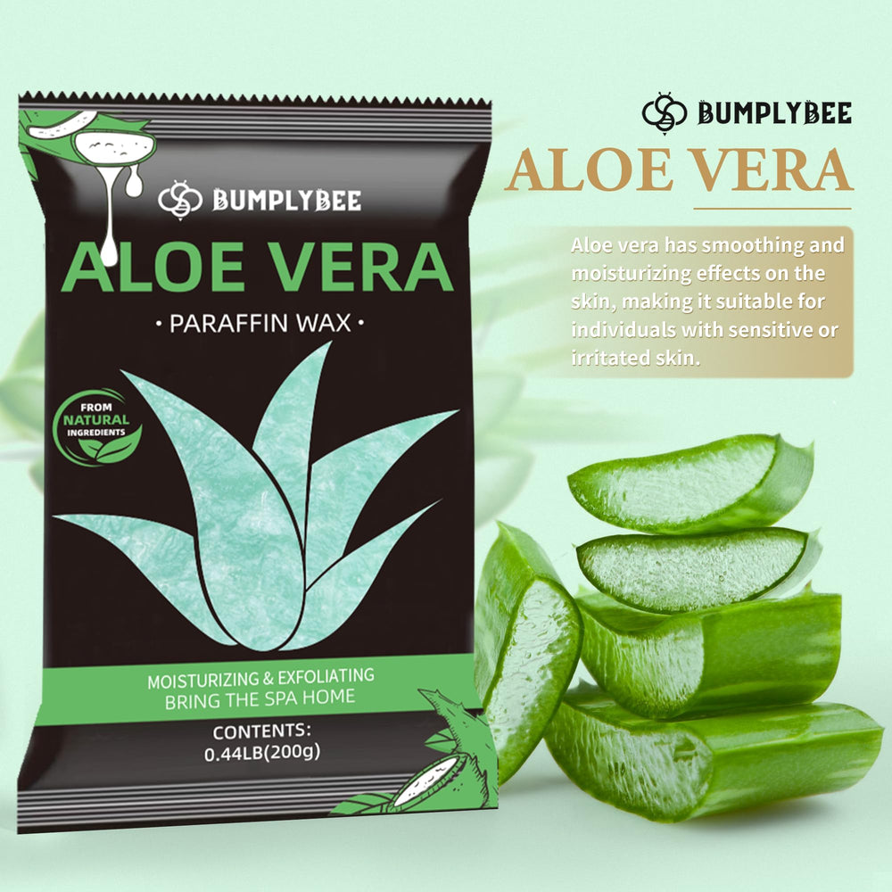 BUMPLYBEE manos y pies en baño de parafina con aroma relajante, experiencia suave en casa.