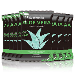 BUMPLYBEE parafina para manos y pies con aloe vera, hidratación suave para piel sensible.