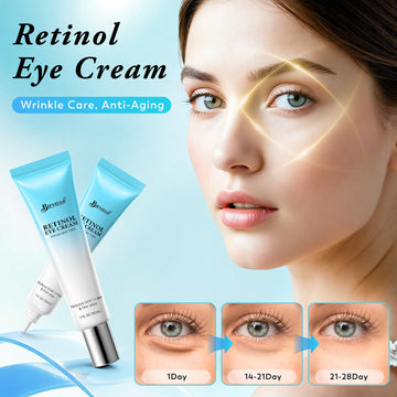 Crema ocular de BUNUSS, textura ligera, absorción rápida.