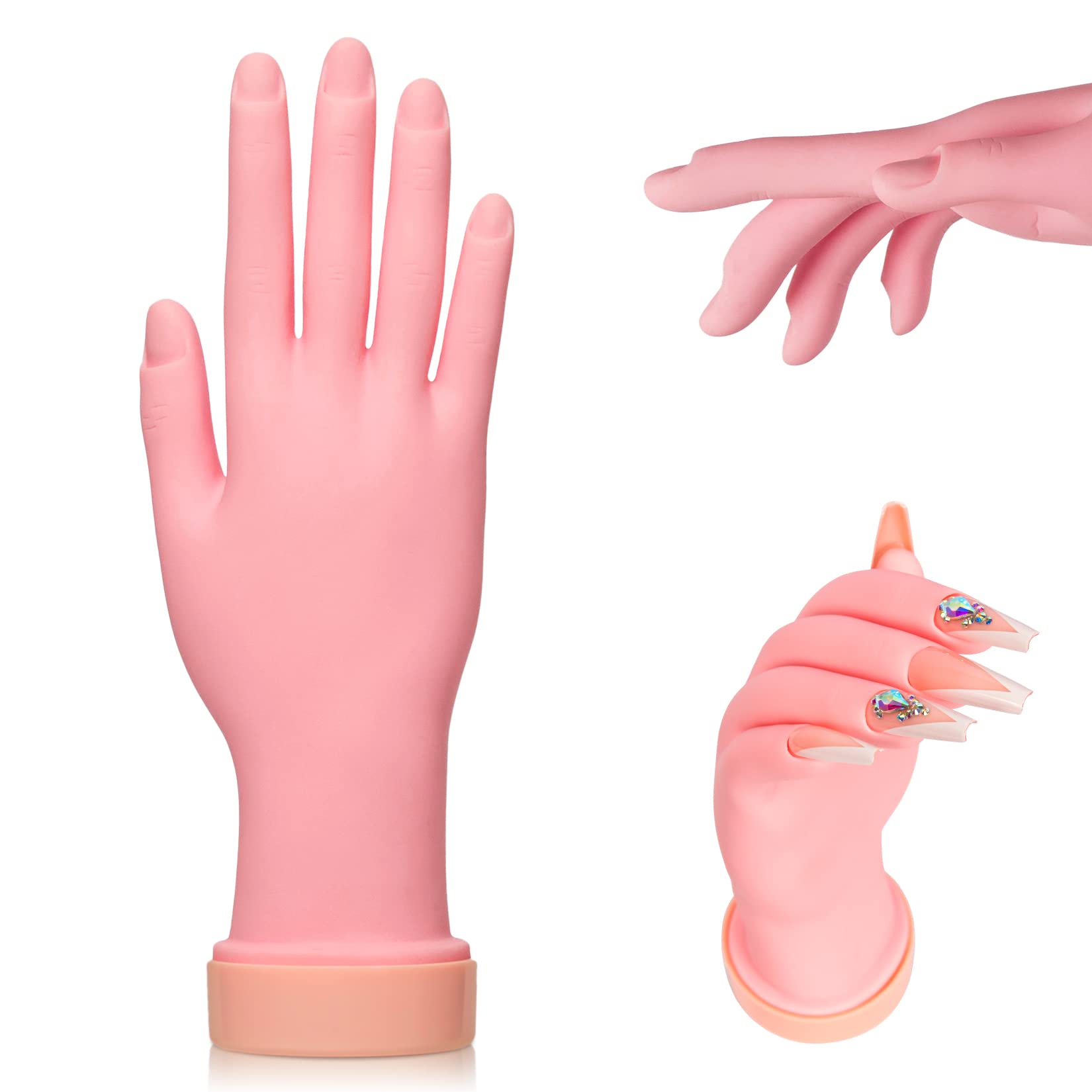 Buqikma, dimensiones de 22.8 cm para mano de tamaño medio.