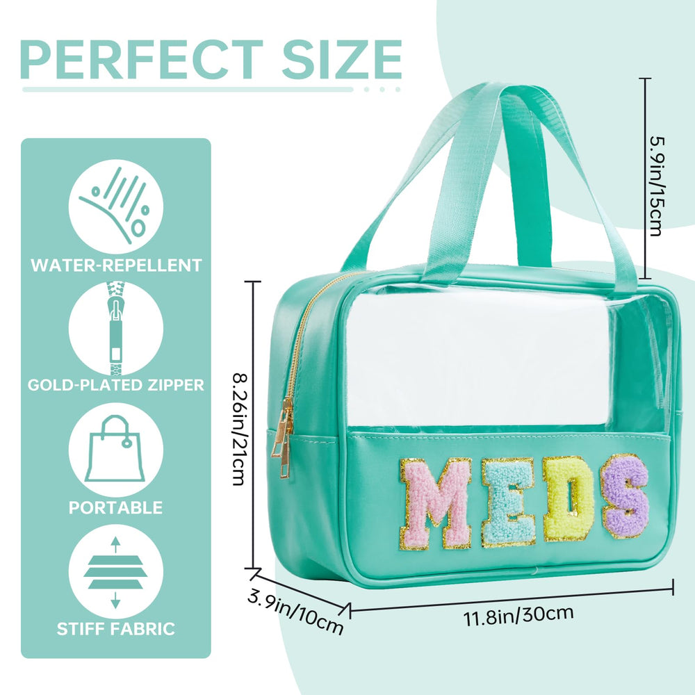 Parche chenille MEDS de Burskit añade un toque elegante y duradero.