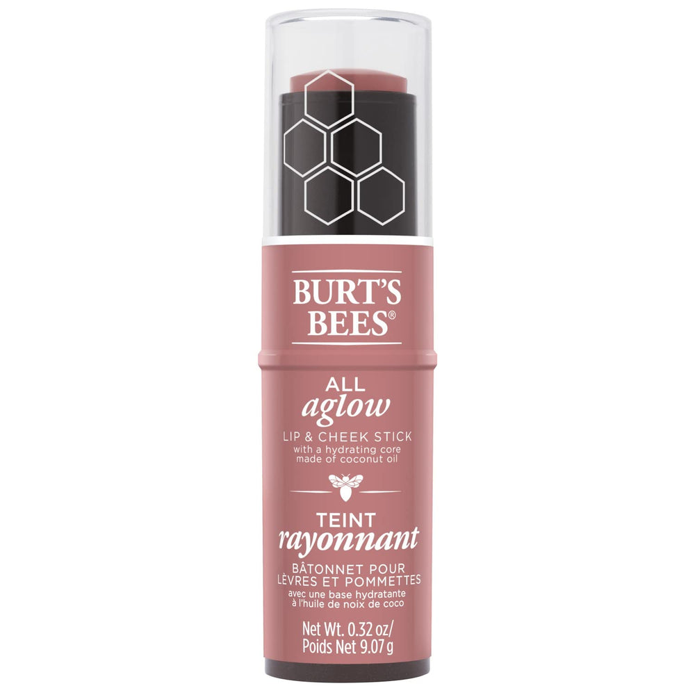 Burts Bees All Aglow labial-barra ofrece tono natural para un look ligero