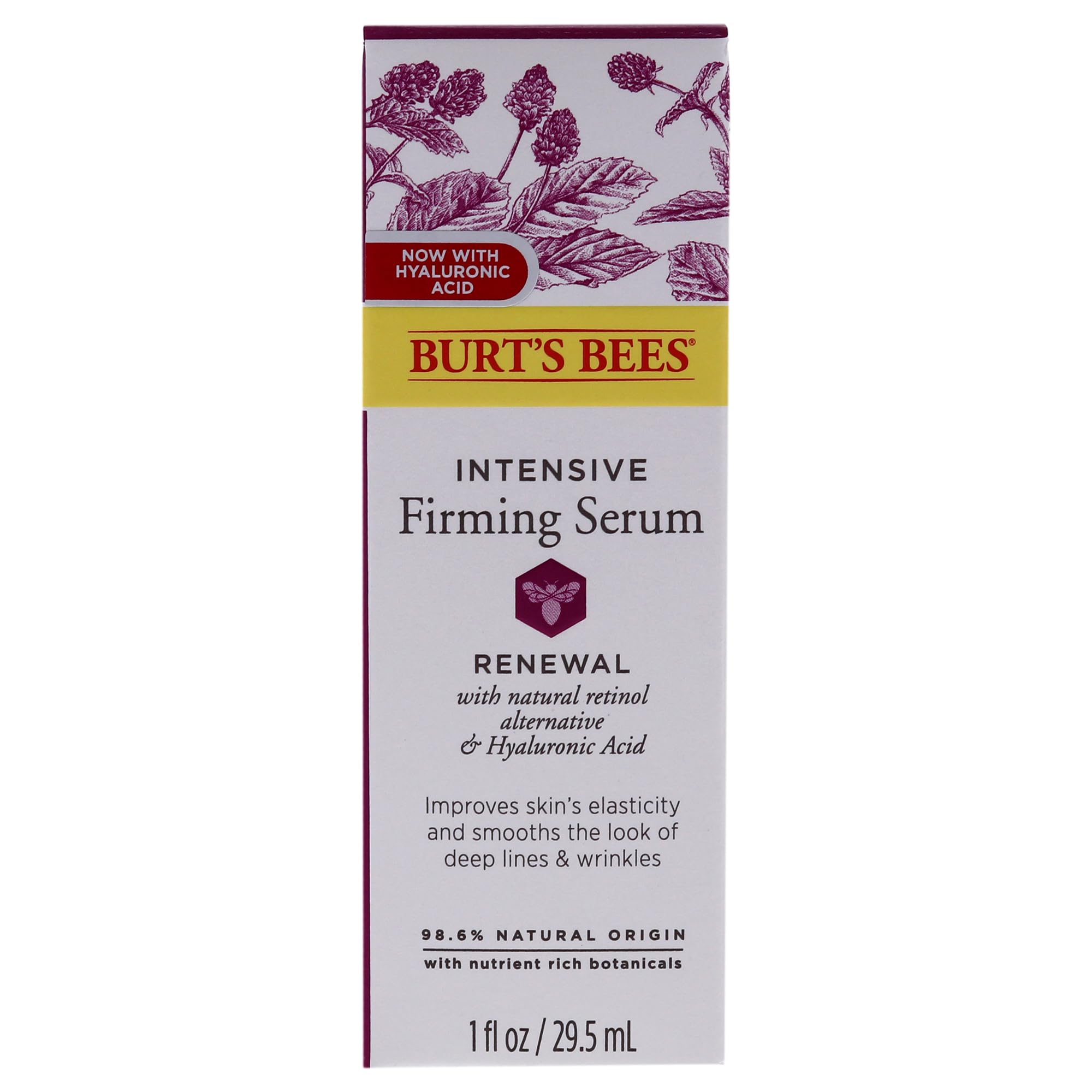 Aplicación diaria del serum Burt's Bees como ritual de cuidado facial