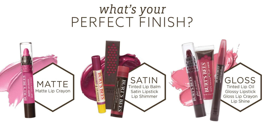 Burt's Bees Aplicación suave en labios, ideal para un acabado superior