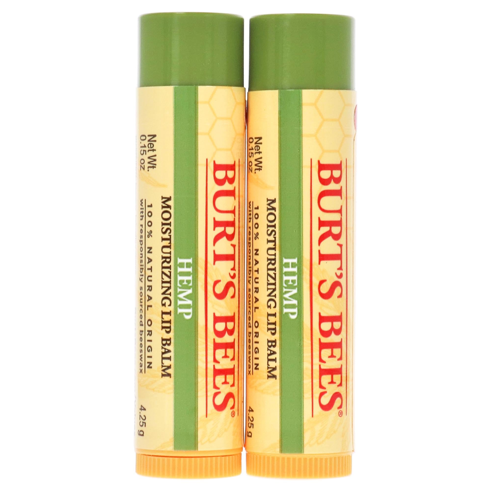 Burts Bees bálsamo labial cáñamo, aplicación suave en los labios