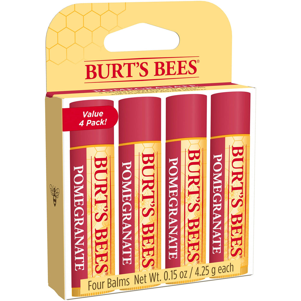 Burt's Bees bálsamo labial granada nutre los labios con extractos