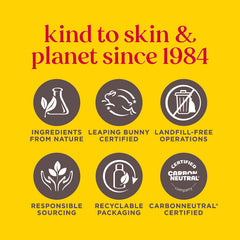 Nutrición de labios con ceras y aceites en Burt's Bees