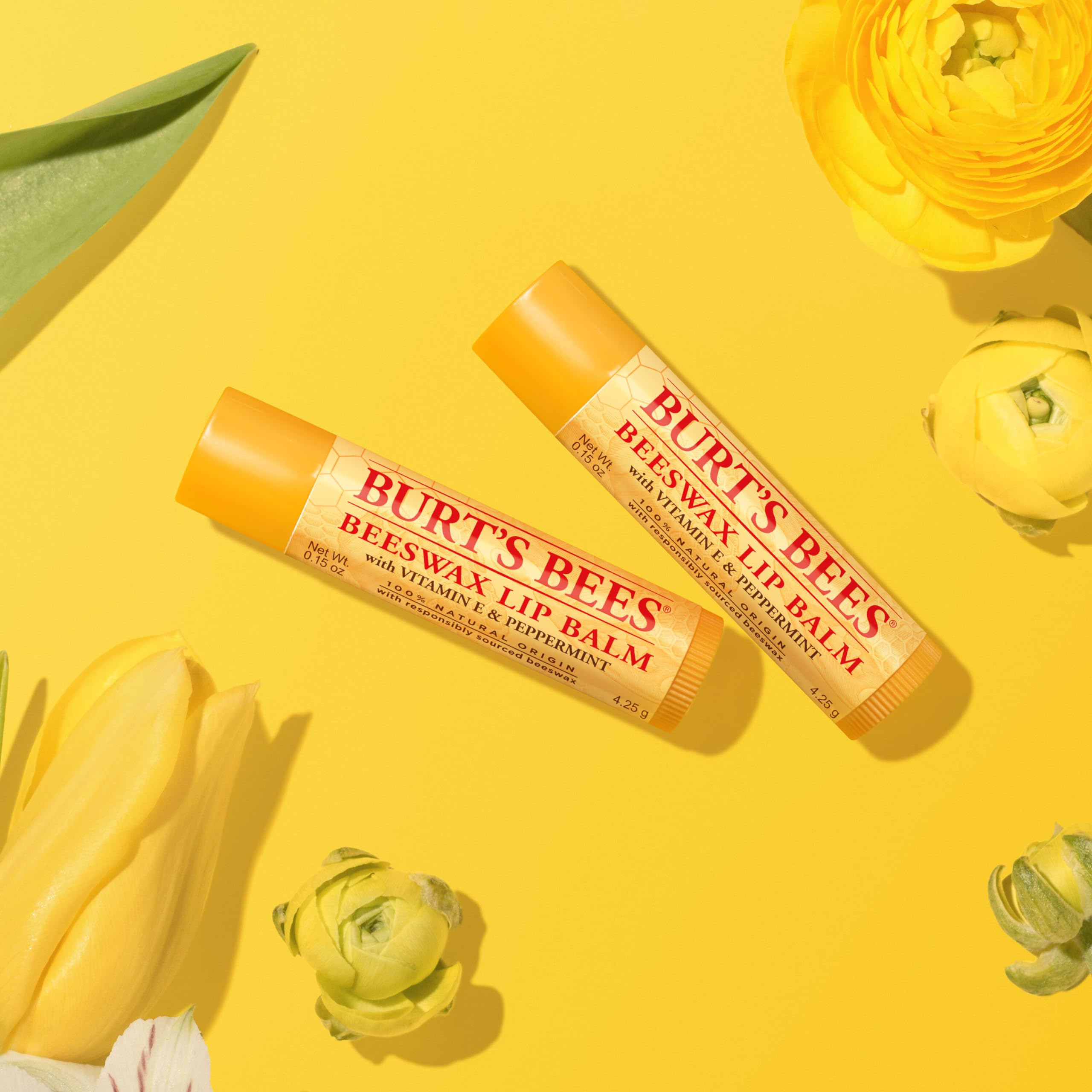 Cera de abejas obtenida de forma responsable en Burt's Bees.