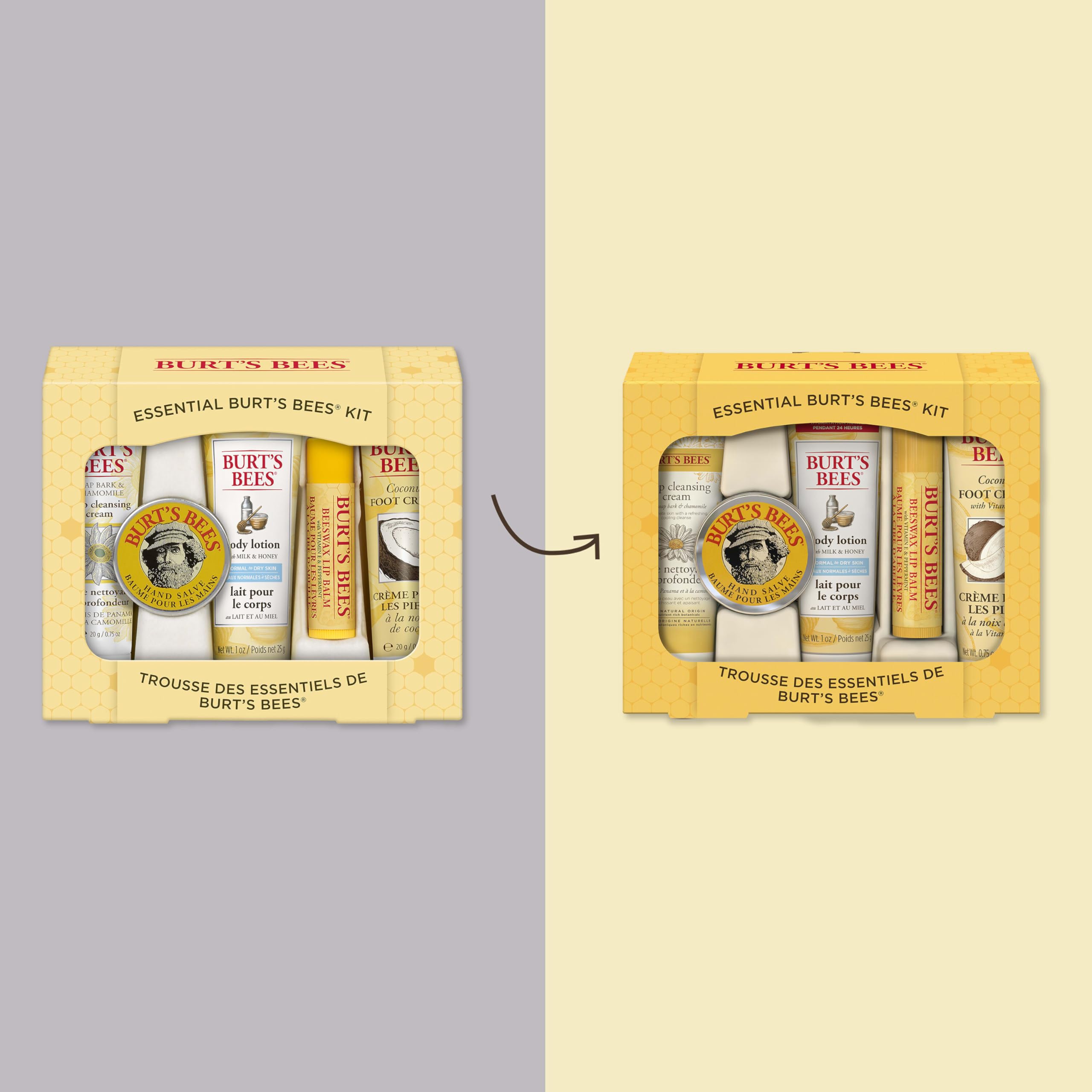 Burt's Bees bálsamo para manos, alivio para piel seca.
