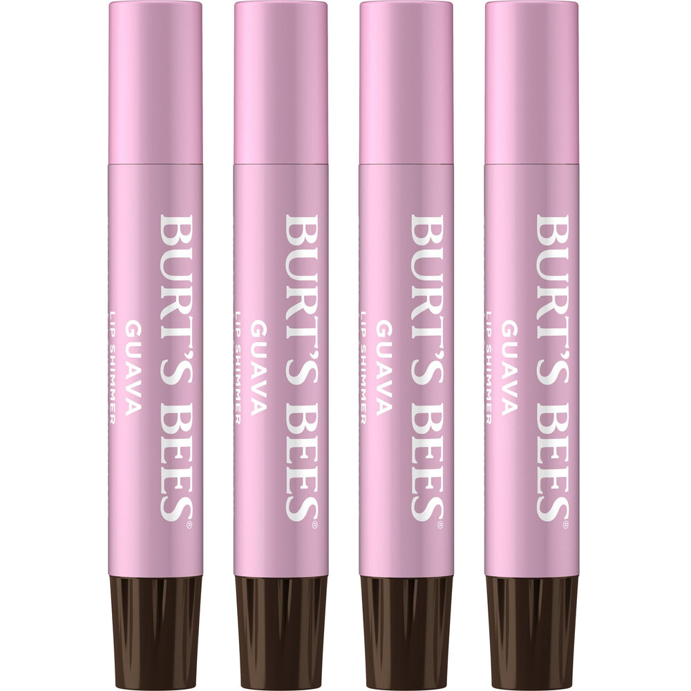 Burt's Bees Brillo Labial Guayaba en aplicación suave aporta hidratación y brillo.