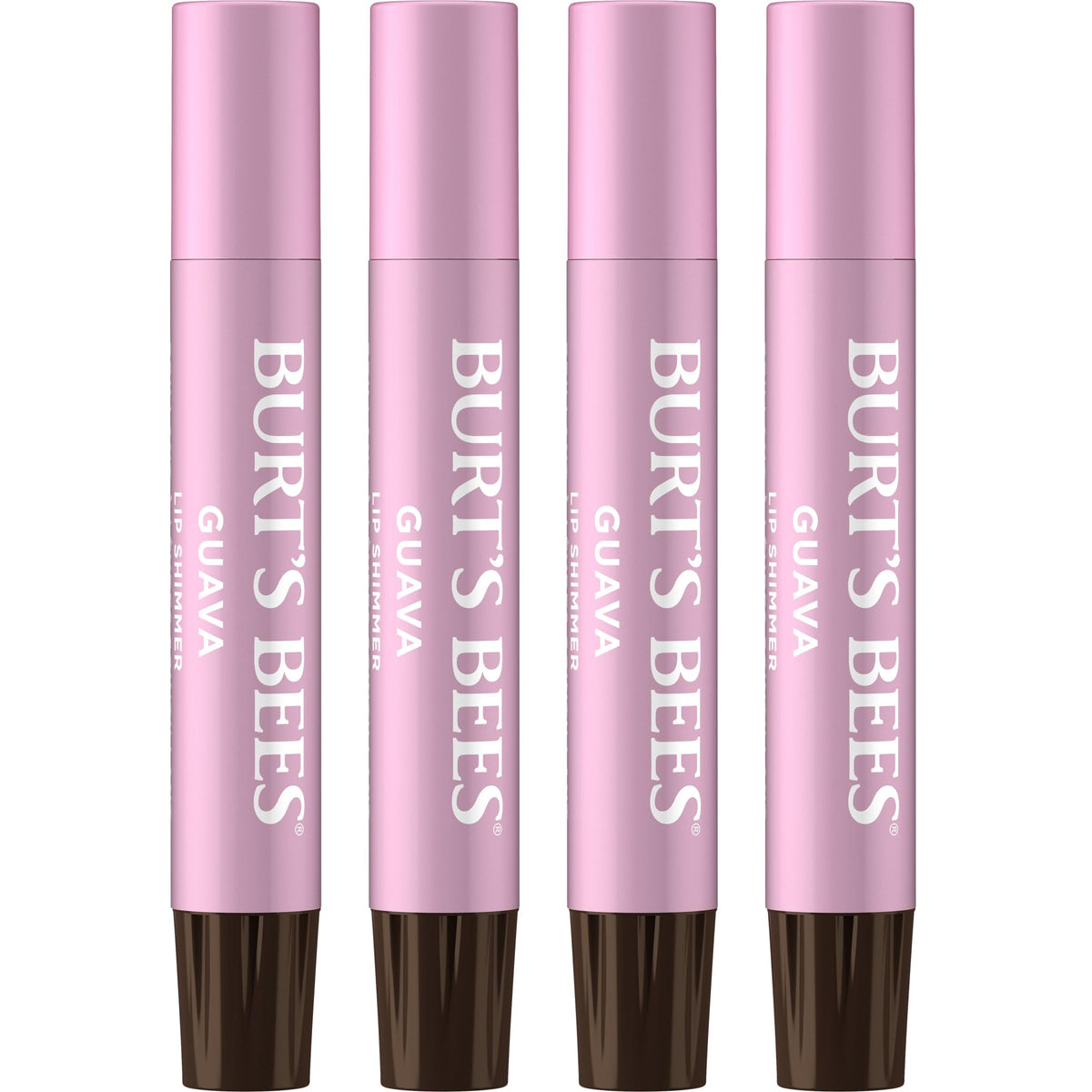 Burt's Bees Brillo Labial Guayaba en aplicación suave aporta hidratación y brillo.