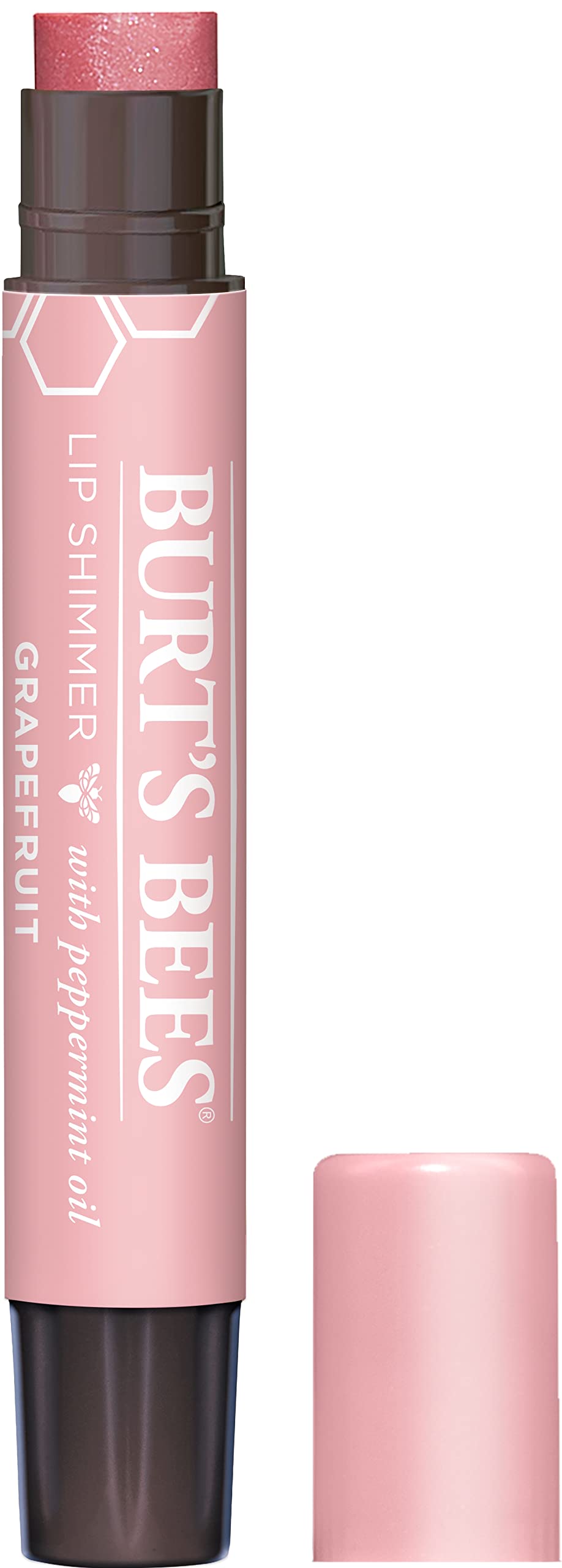 Brillo labial Burt's Bees Pomelo en tubo para tono natural