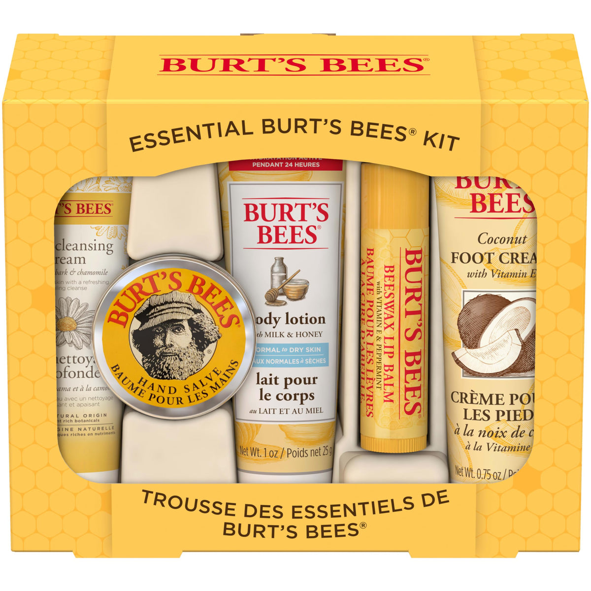 Burt's Bees crema limpieza profunda con manzanilla, piel suave.