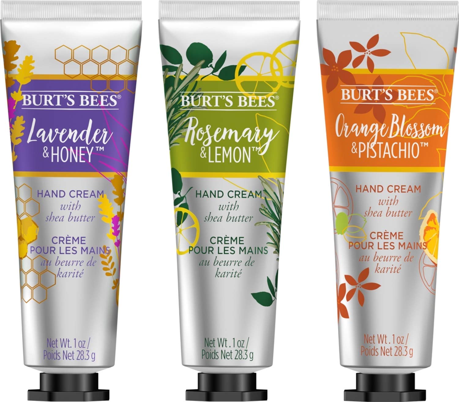 Burts Bees crema manos ingredientes-naturales-baobab-calabaza: nutrientes naturales.