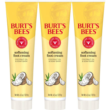 Burt's Bees Crema de Pies con Aceite de Coco, textura suave e hidratación.