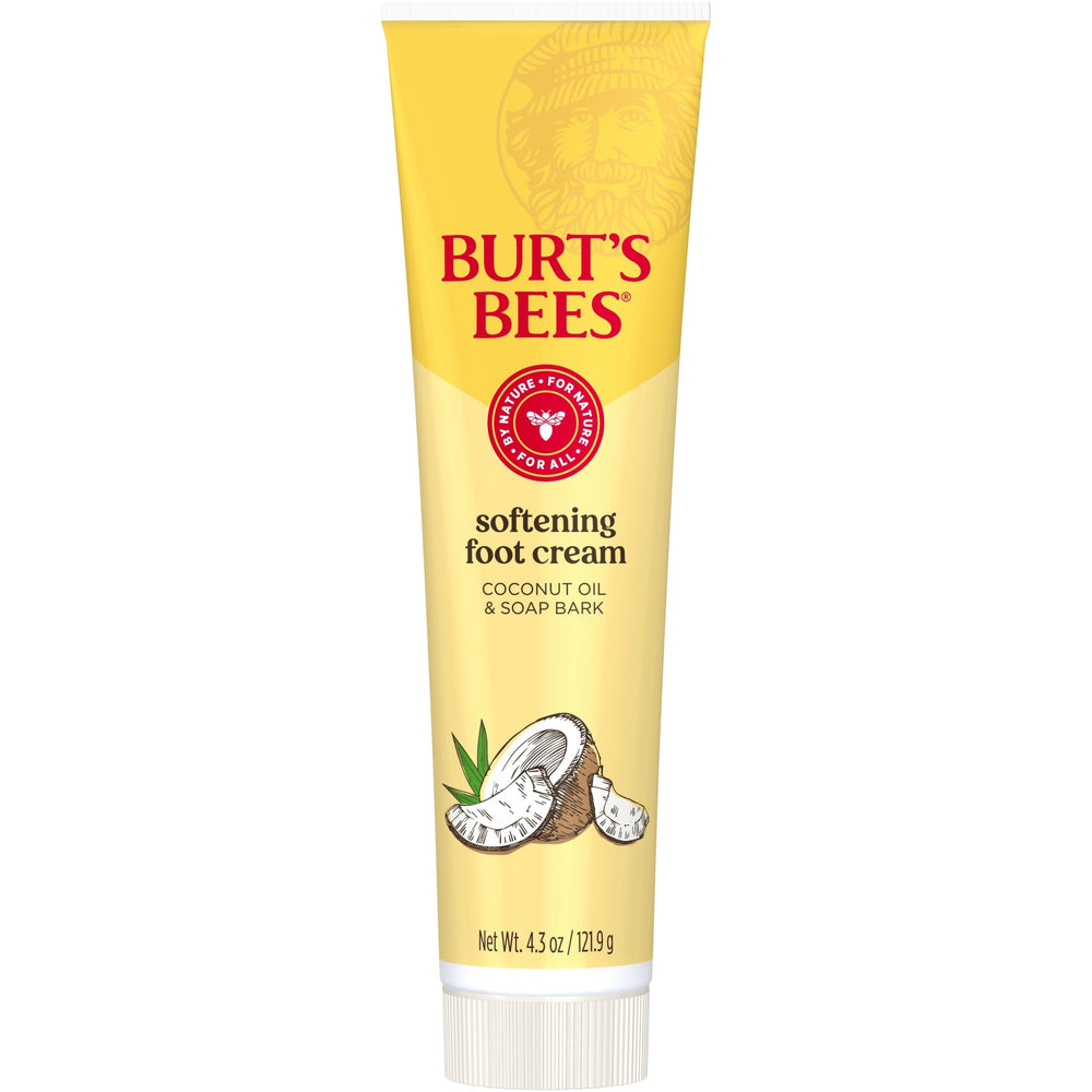 Burt's Bees Crema de Pies, textura rica y absorción rápida.