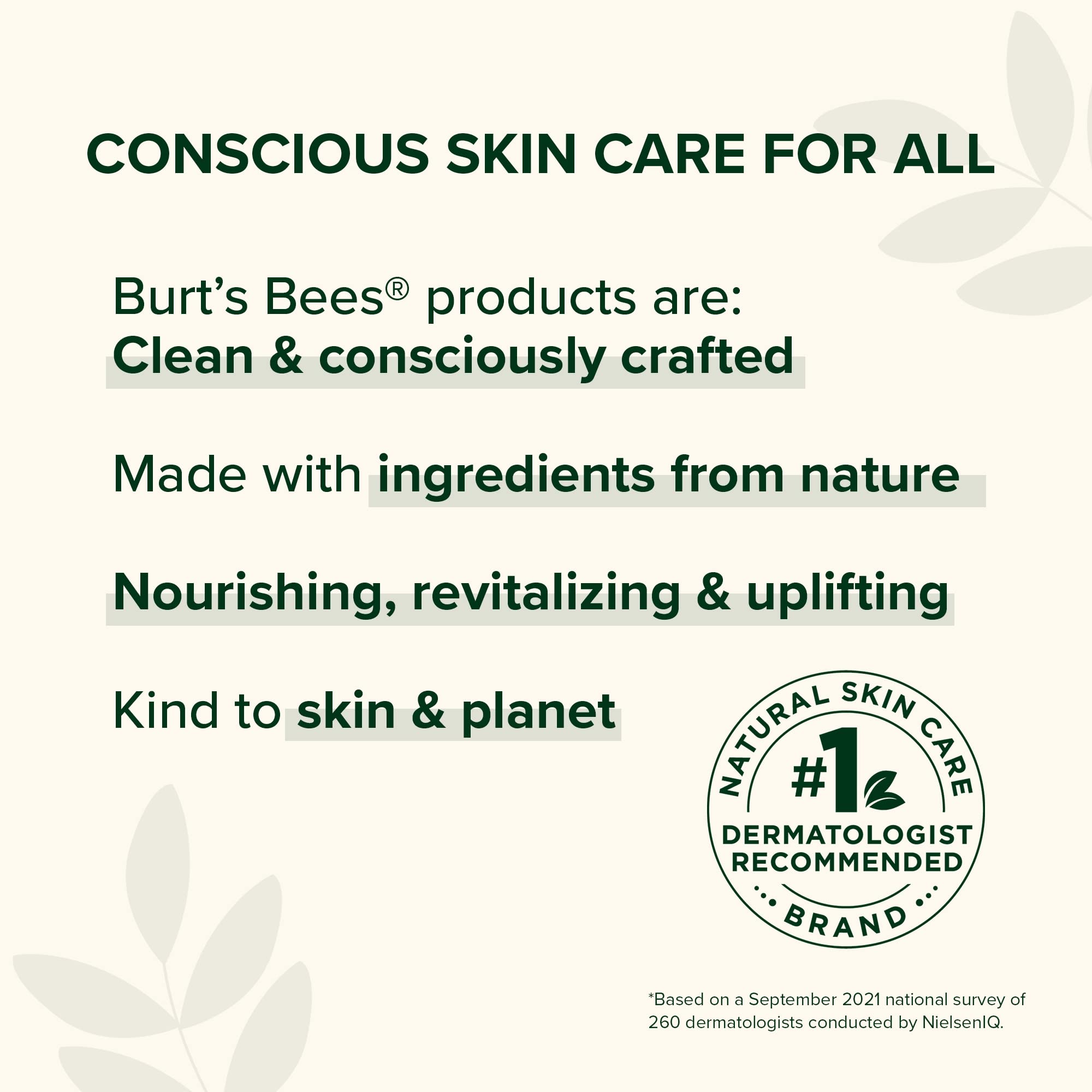 Cuidado para piel seca Burts Bees en envase de 53 ml