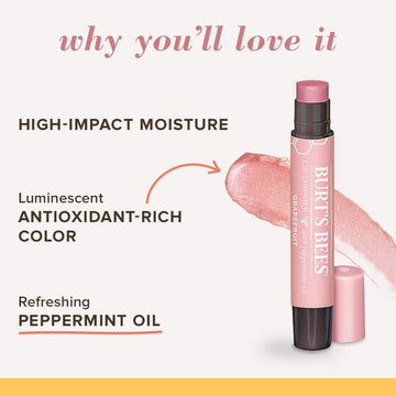 Tubo compacto Burts Bees, ideal para llevar