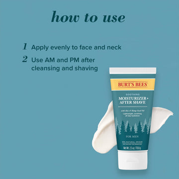 Burts Bees diseño natural de etiqueta en envase, cuidado de la piel equilibrada.