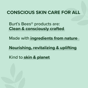 Tono más parejo tras uso continuo del exfoliante Burt's Bees