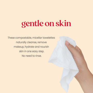 Burt's Bees face wipes for cleansing and refreshing the skin