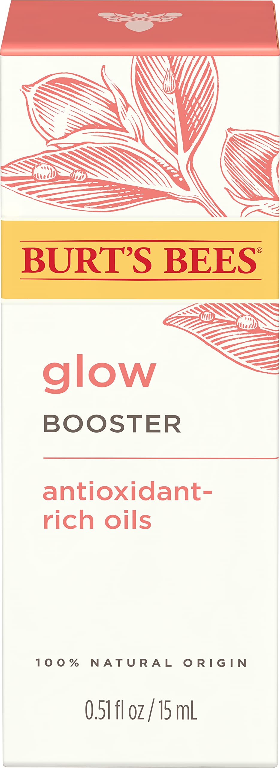 Envase práctico de Burt's Bees Glow Booster para cuidado diario