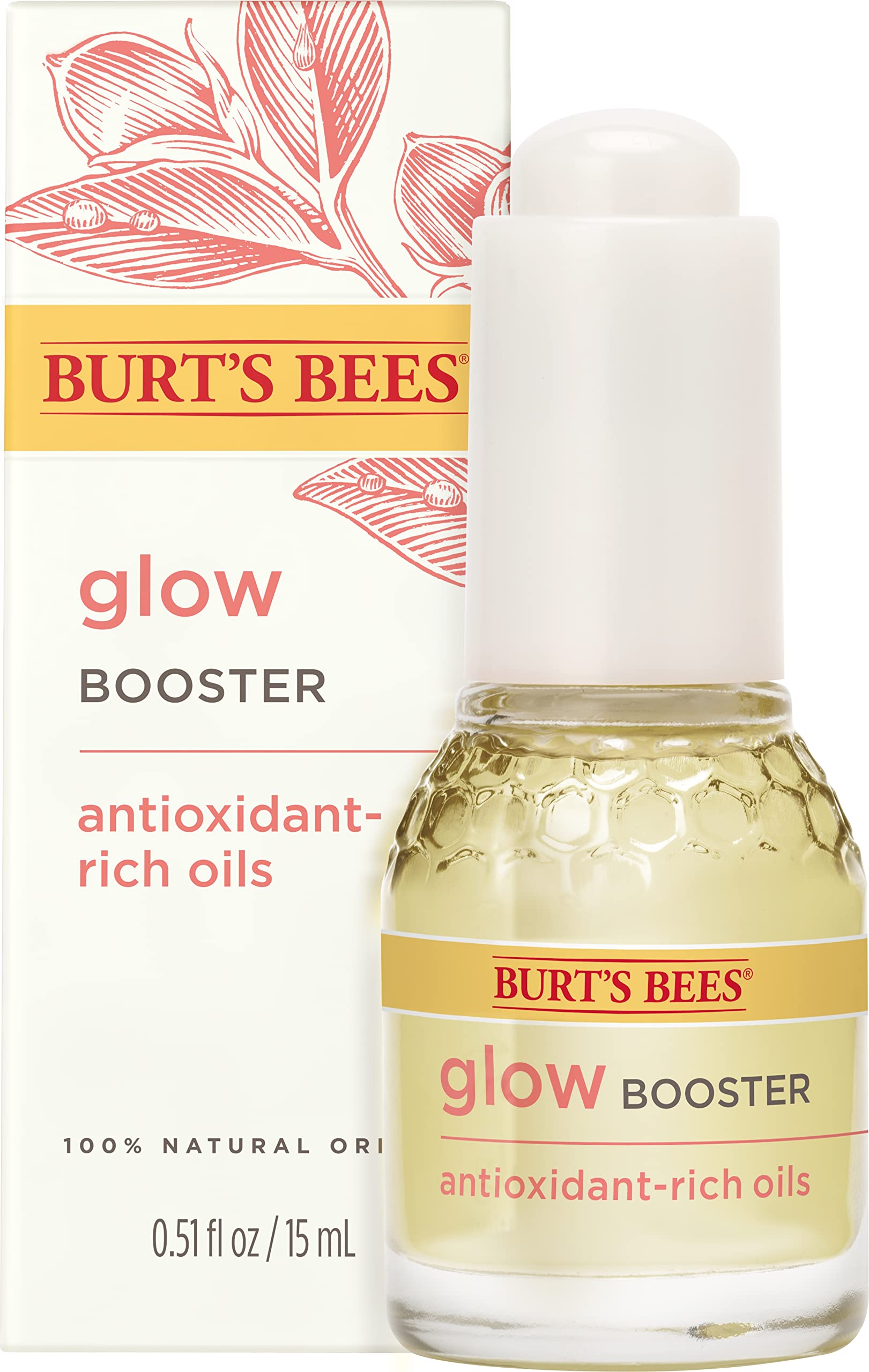 Glow Booster Serum de Burt's Bees, textura ligera para uso diario