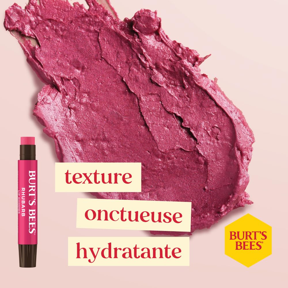 Burts Bees Kissable Color Warm Gift Set con logos y certificaciones en el empaque.