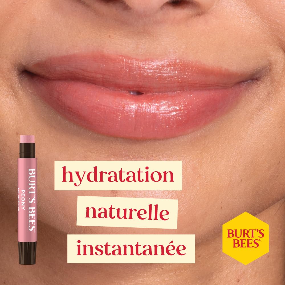 Burts Bees Kissable Color Warm Gift Set tamaño de viaje para retoques.