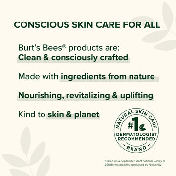 Leaping Bunny Certified logo visible on Burt's Bees lotion packaging