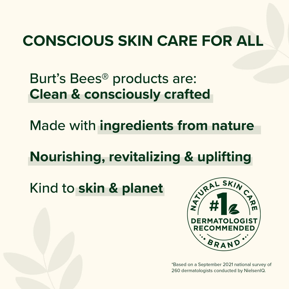 Leaping Bunny Certified logo visible on Burt's Bees lotion packaging